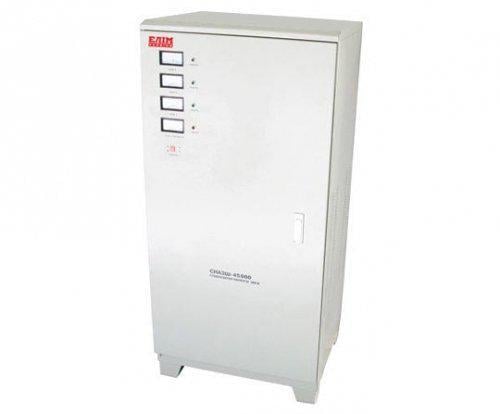 Стабілізатор напруги трифазний СНАЗШ-45000 стаціонарний (29924315)