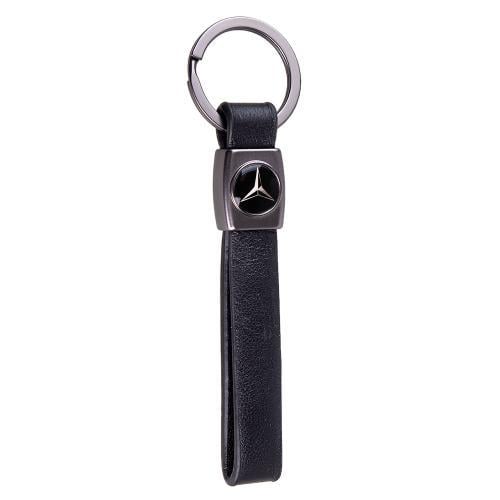 Брелок кожаный длинный MERCEDES Черный (00000055093)
