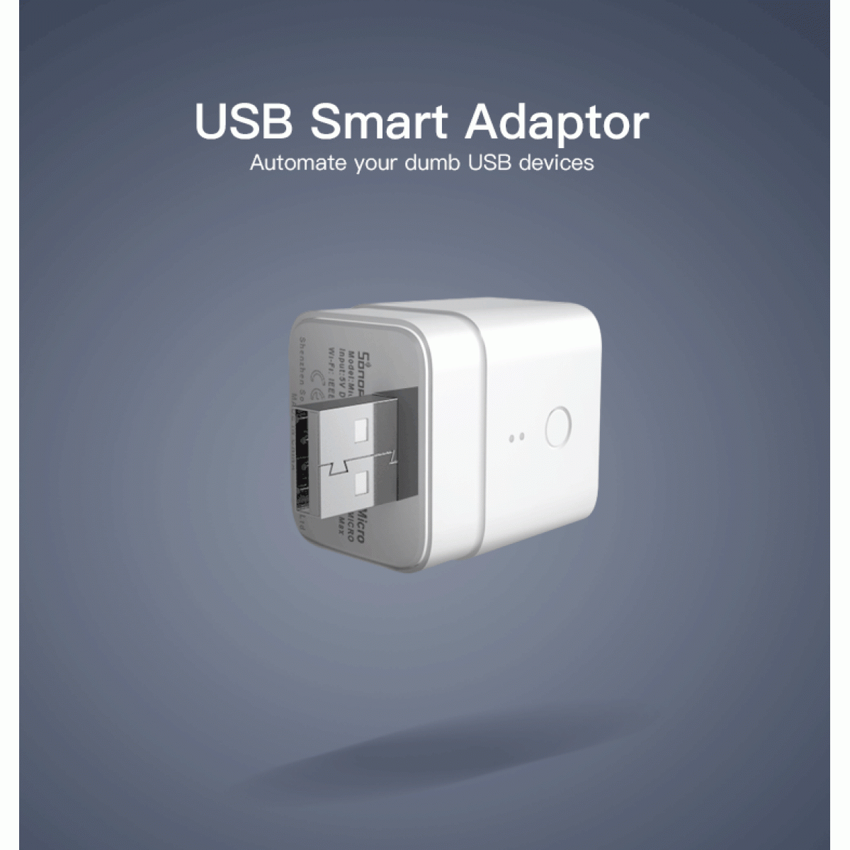 Адаптер Sonoff micro USB 5 V Wi-Fi - фото 5