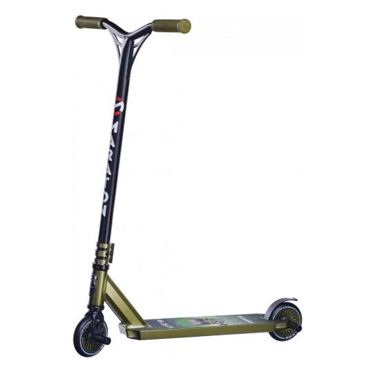 Трюковой самокат Maraton RAPID Хаки/Металлик (Аopt.roliki2_83)