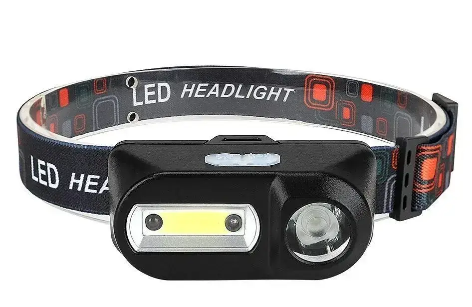 Фонарь налобный Kx 1804А Xpe Cob С датчиком движения (1804А)