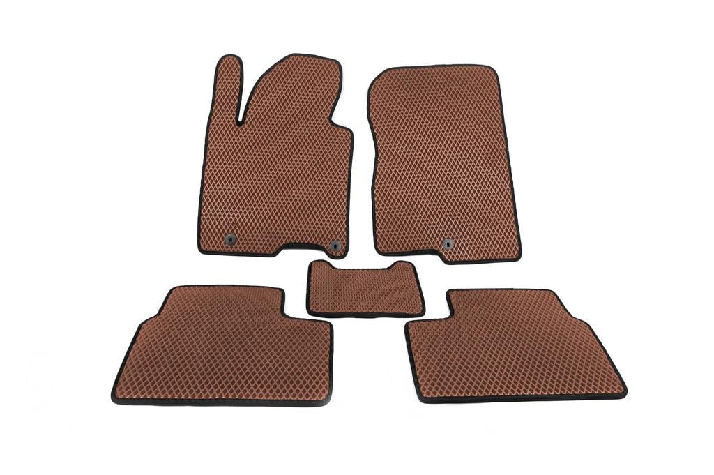 Коврики EVA Digital Designs для Kia Ceed 2012-2018 гг. этилвинилацетат Коричневый
