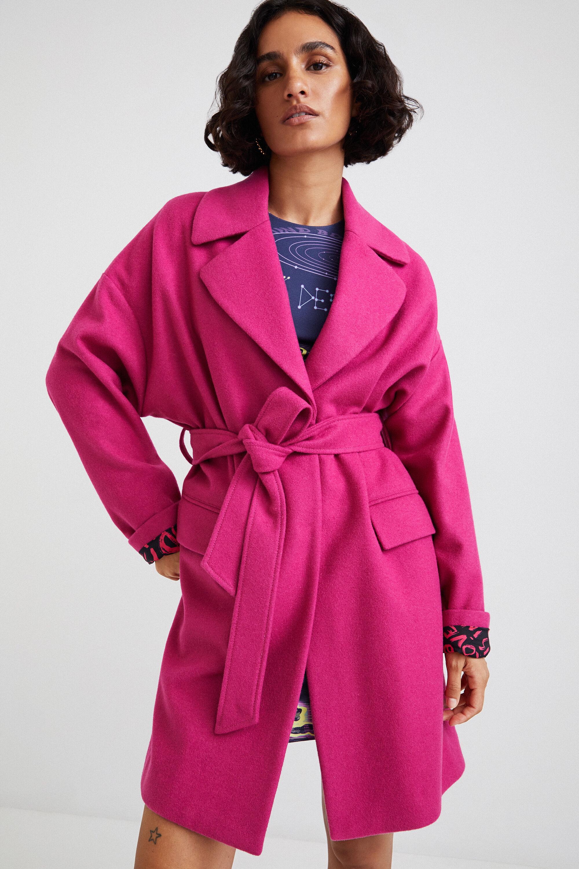 Пальто женское Desigual 21wwewba M Розовый