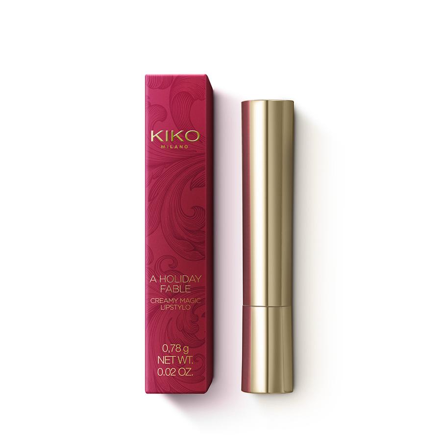 Кремова помада A Holiday Fable Creamy Magic Lip Stylo Kiko Milano 02 Ліловий - фото 3