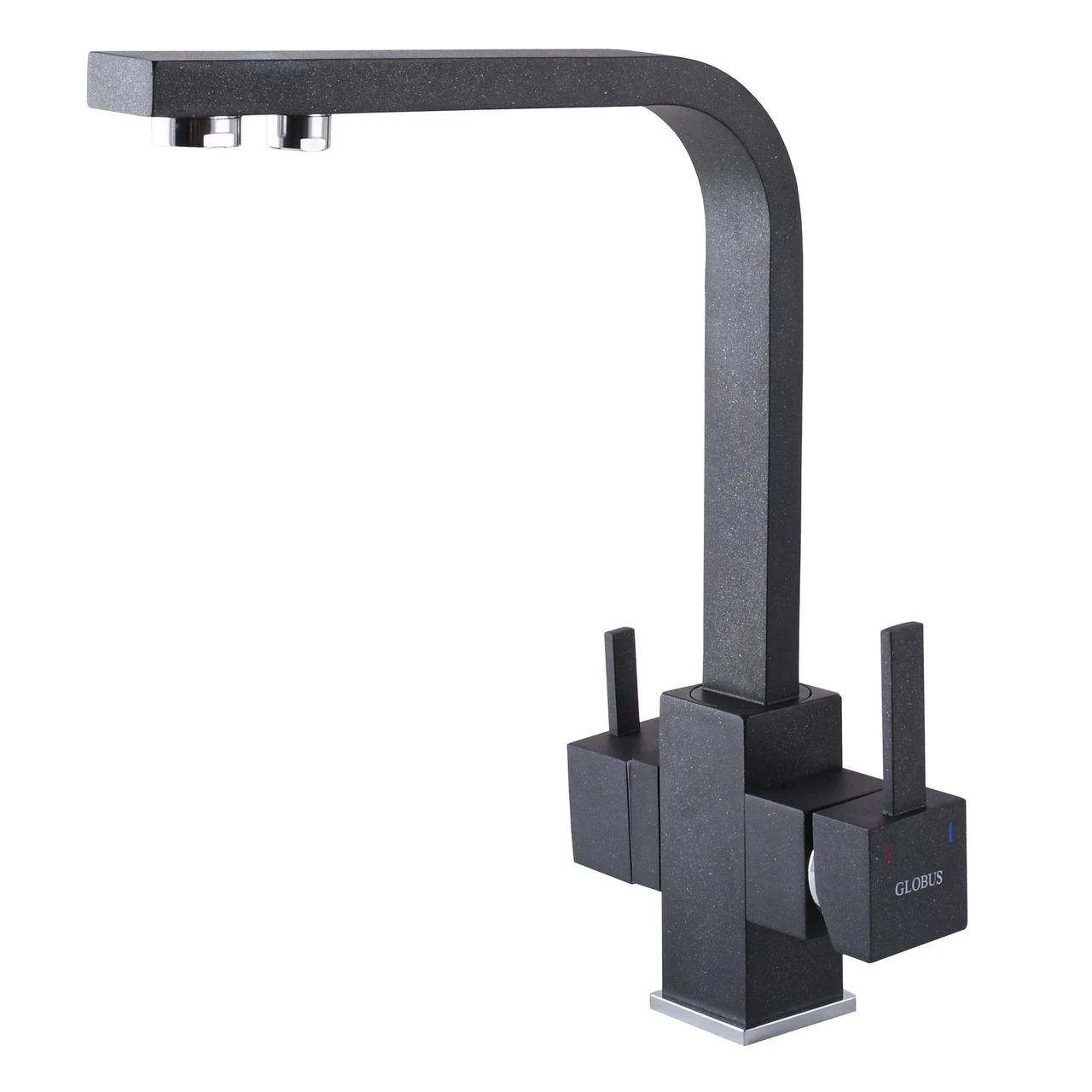 Смеситель для кухни под осмос Globus Lux LAZER GLLR-0111-1-ONIX (1000000573)