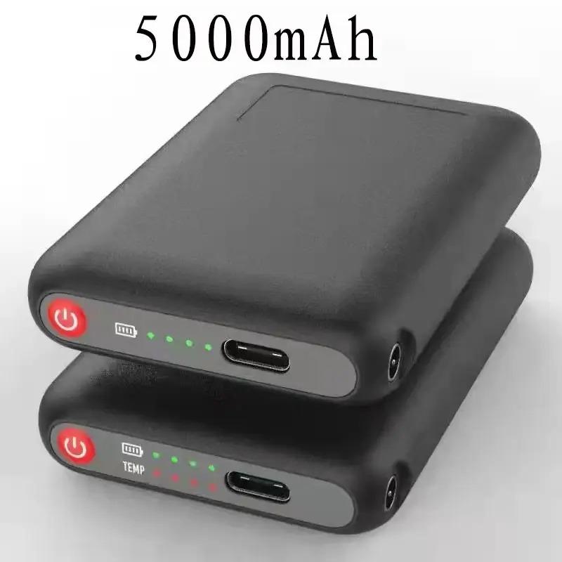 Перчатки с подогревом 3M на два аккумулятора 5000 mAh с утеплителем 19-23 см (959-1) - фото 5