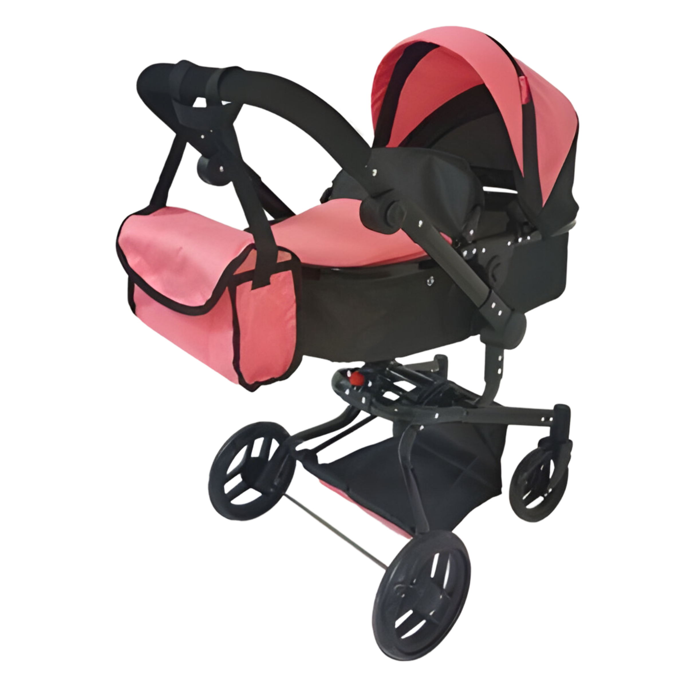Коляска для куклы Carrello Fortuna Peach Pink (9695)