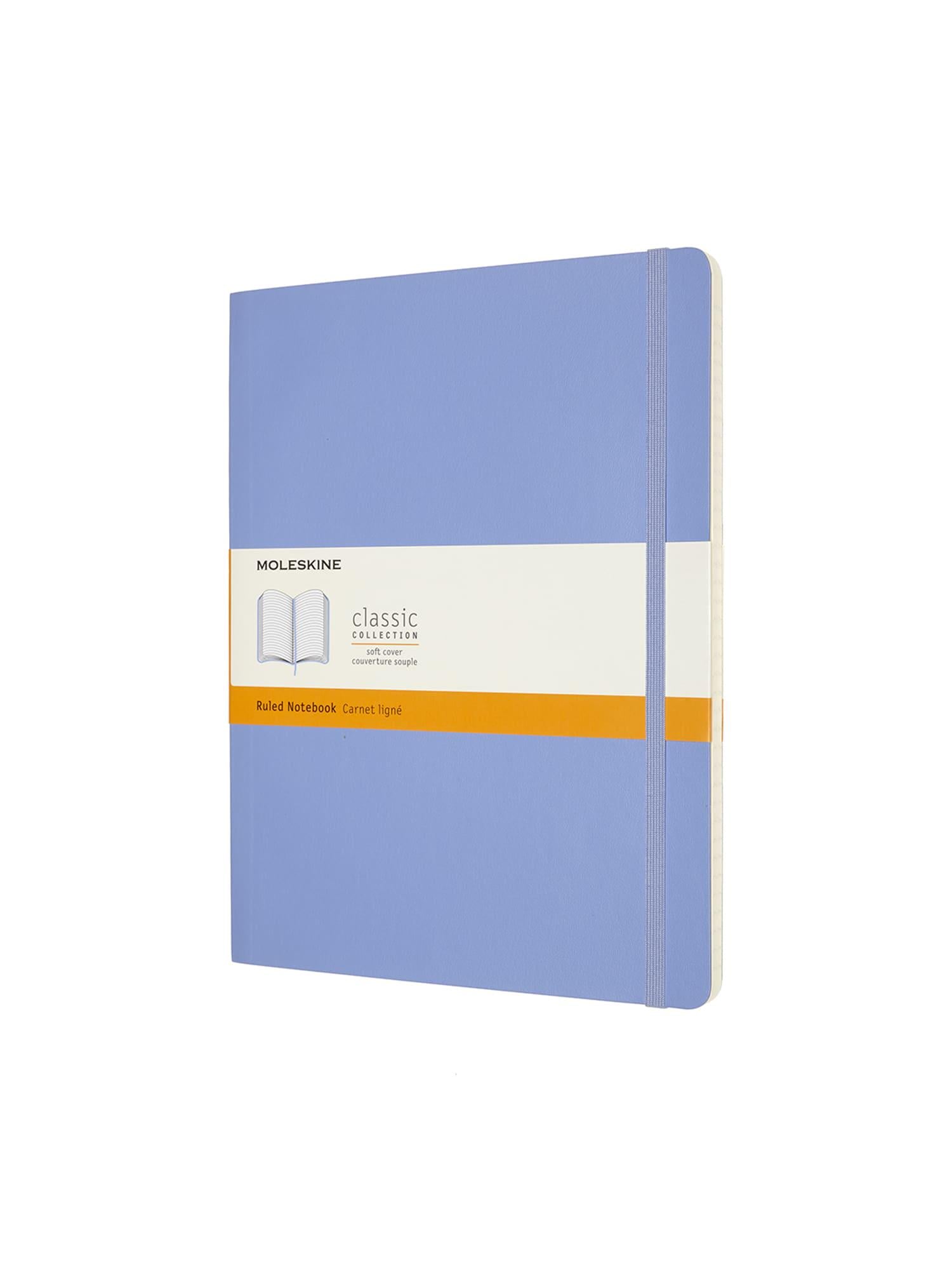 Записная книжка Moleskine Classic большой линейка мягкая Голубая Гортензия (QP621B42)
