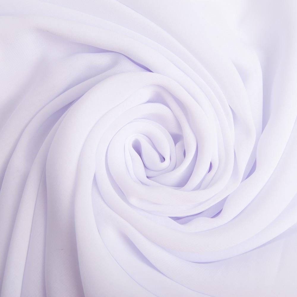 Шифон плательный Sheila Белый (25131)