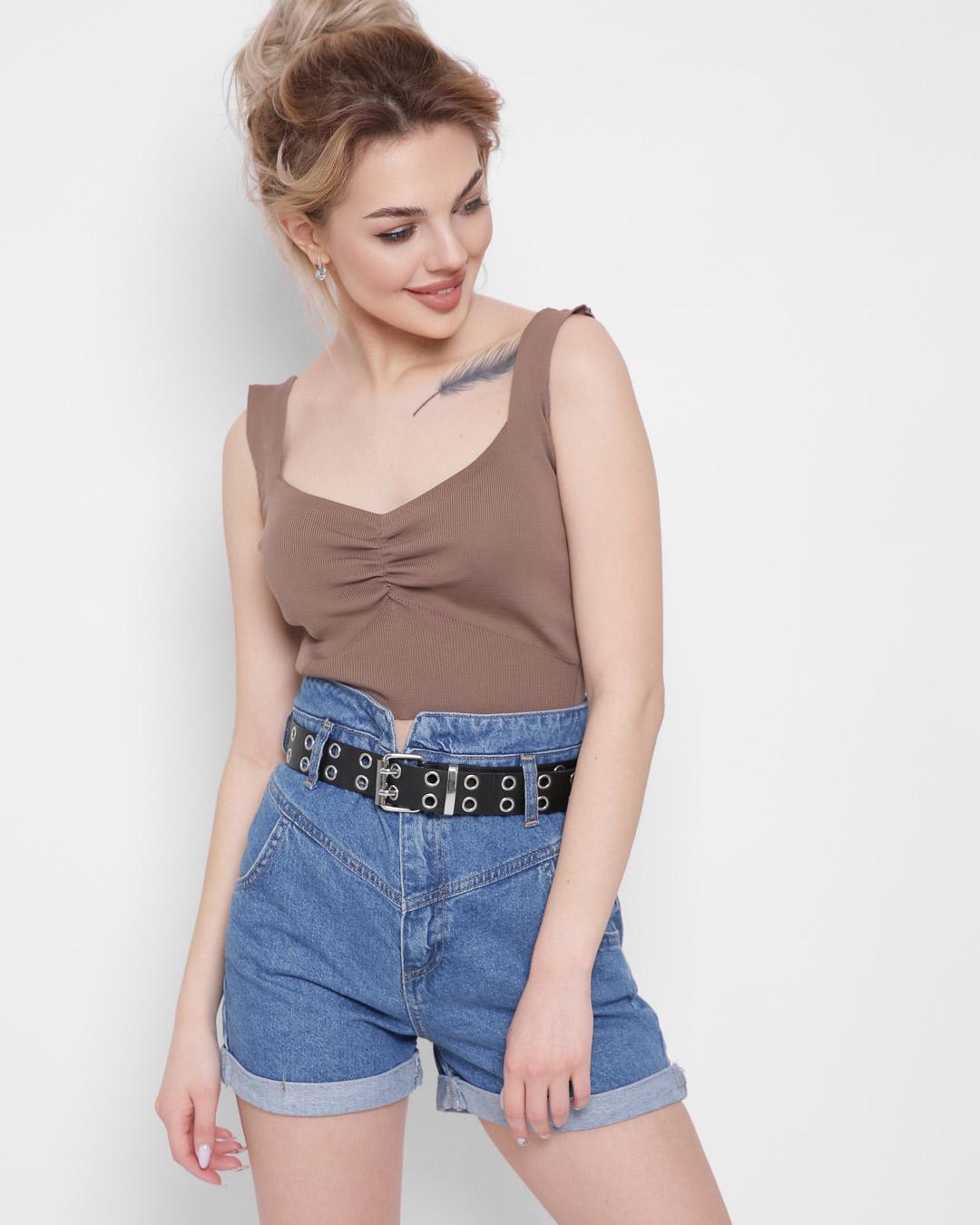 Шорти джинсові Levure -31861-11 XL Блакитний (2000002404224) - фото 3