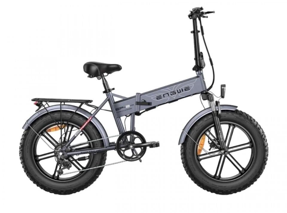 Електровелосипед фетбайк ENGWE EP-2 Pro 750W 48V 12,8 Ah колеса 20" з ручкою газу Сірий (2919338344)