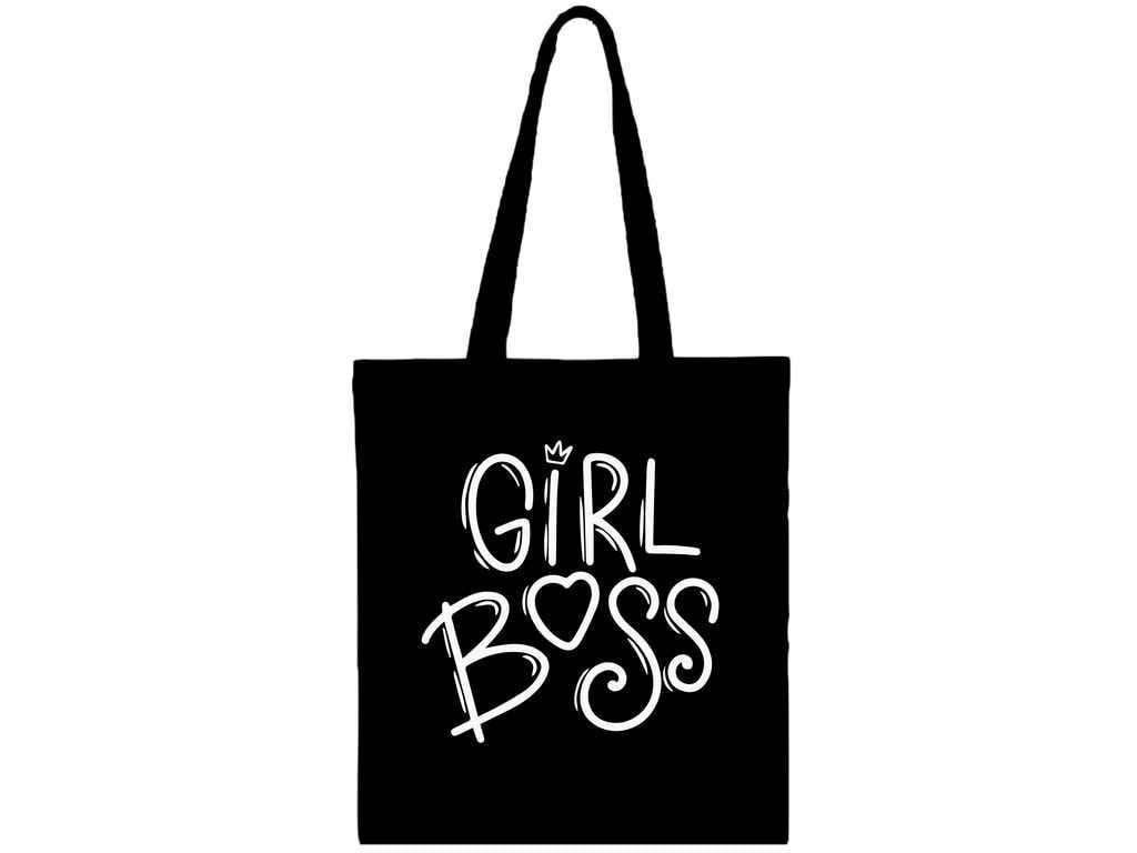 Сумка-шопер Кварта Girl boss габардин 35x40 см Черный (1062235) Сумка-шопер Кварта Girl boss габардин 35x40 см Черный (1062235)