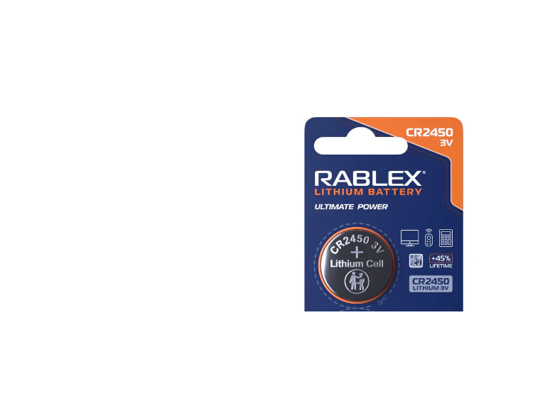 Батарейка литиевая Rablex CR2450 3V (4252)