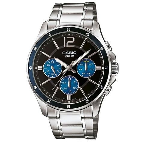 Наручные часы Casio MTP-1374D-2A кварцевые D 41 мм (11781950)