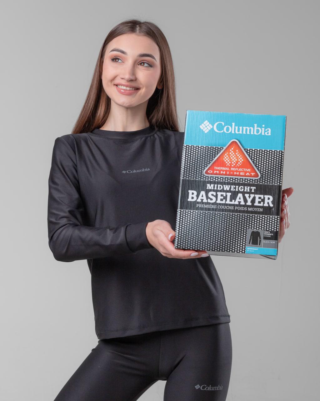 Комплект термобелья женский Columbia Omni U82 XL Черный (9210096) - фото 4 Комплект термобелья женский Columbia Omni U82 XL Черный (9210096) - фото 4