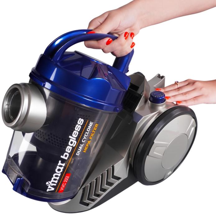 Пилосос без мішка колбовий Vimar VVC-221 B (29194834) - фото 6 Пилосос без мішка колбовий Vimar VVC-221 B (29194834) - фото 6