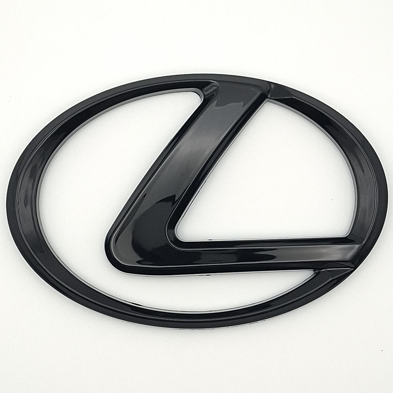 Эмблема Lexus ABS 110х75 мм Черный глянцевый (2642398731)