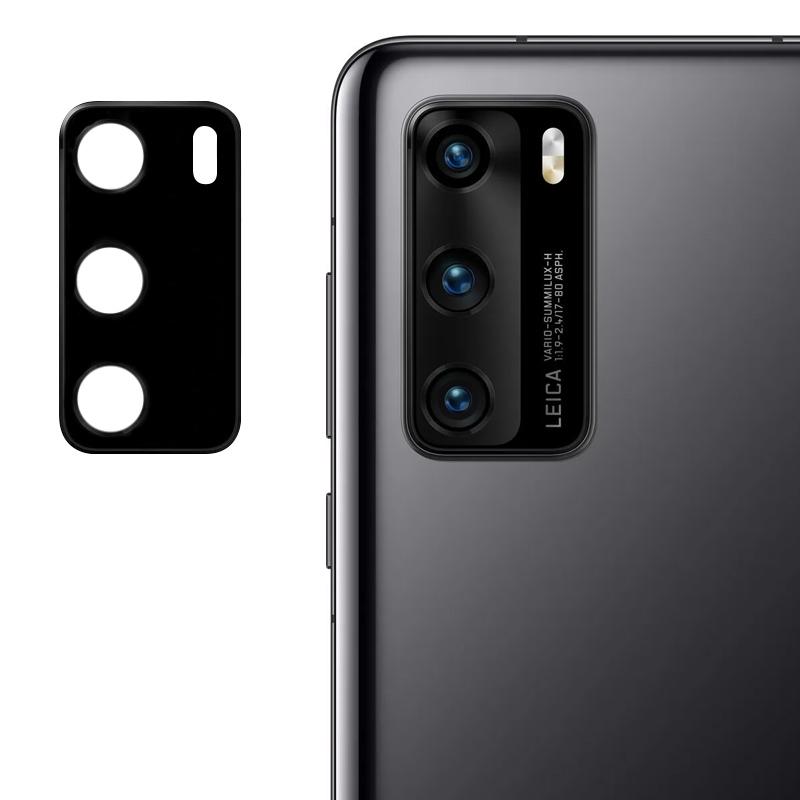 Стекло защитное противоударное на камеру Epic гибкое для Huawei P40 ультратонкое Black (00000036488_1)