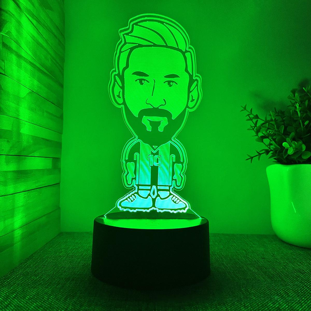 Светильник футбольный Лионель чиби (26972671)