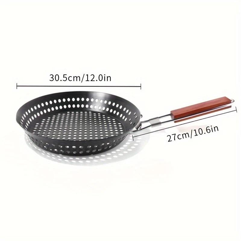 Сковорода решетка для барбекю из нержавеющей стали (26137248) - фото 8