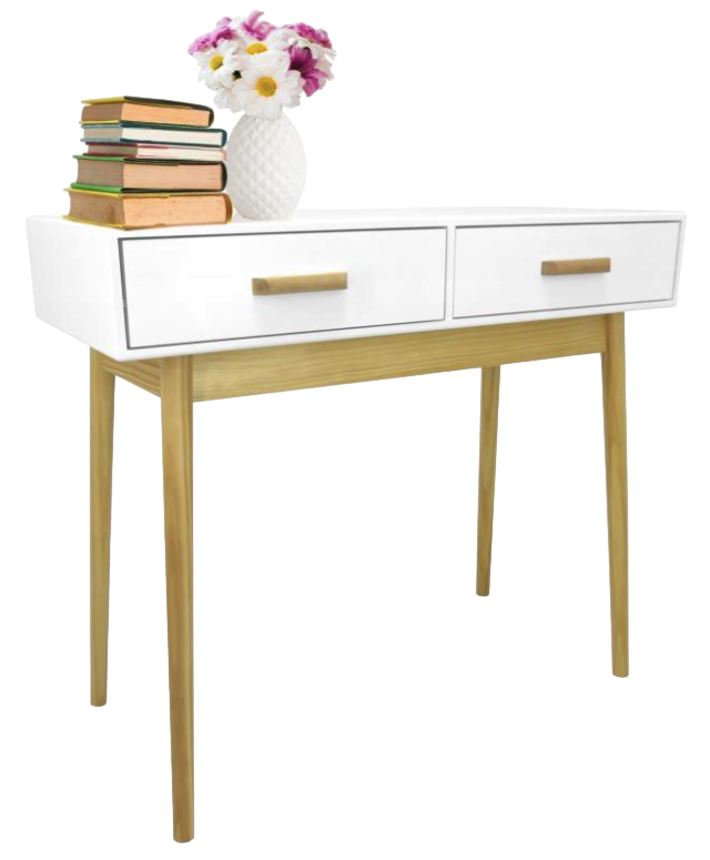 Туалетний столик Chomik SCANDINAVIA з 2 ящиками - фото 5