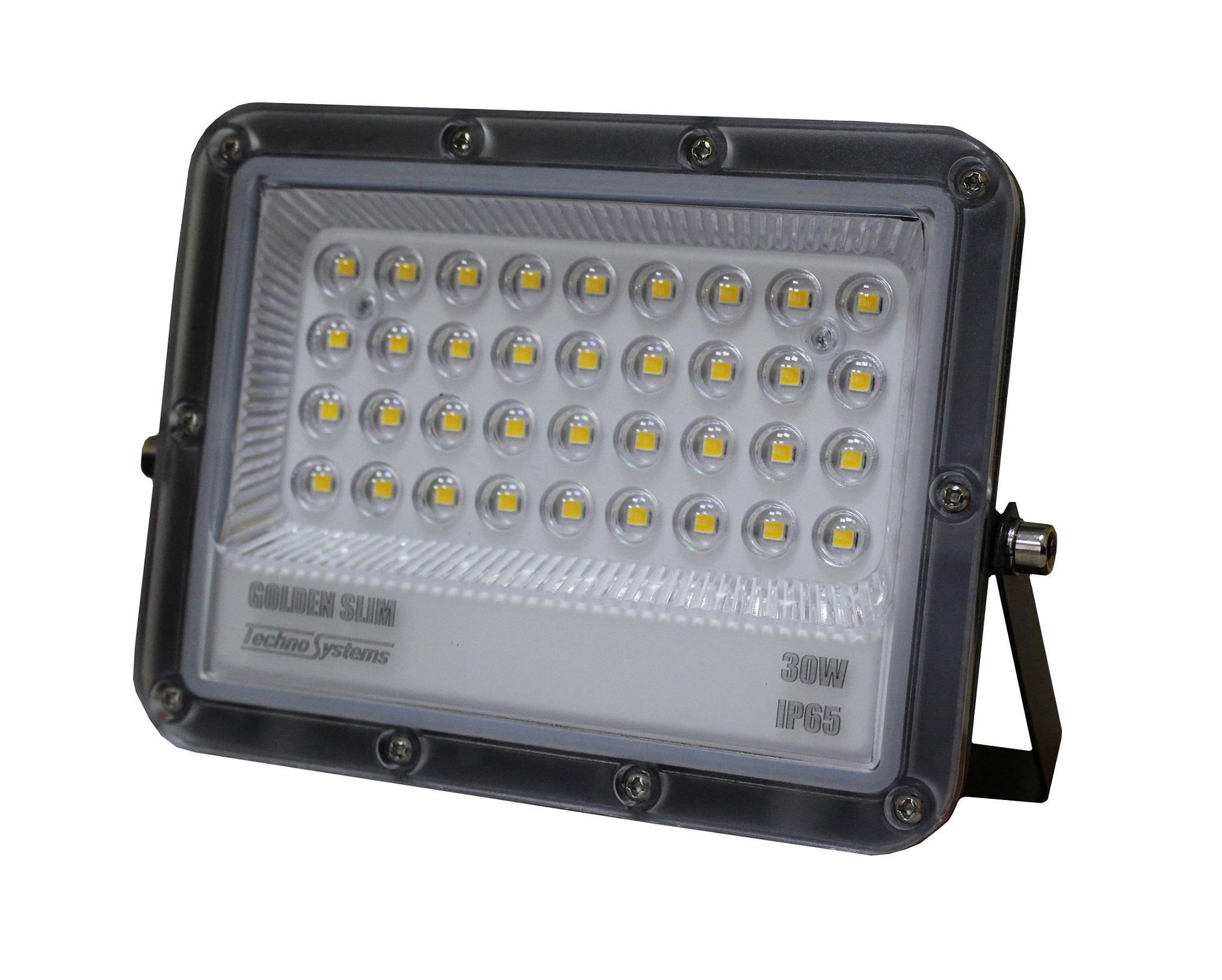 Прожектор LED TechnoSystems GOLDEN Slim 30W 220V 3300Lm 4000K IP65 (TNSy5001193) - фото 6 Прожектор LED TechnoSystems GOLDEN Slim 30W 220V 3300Lm 4000K IP65 (TNSy5001193) - фото 6