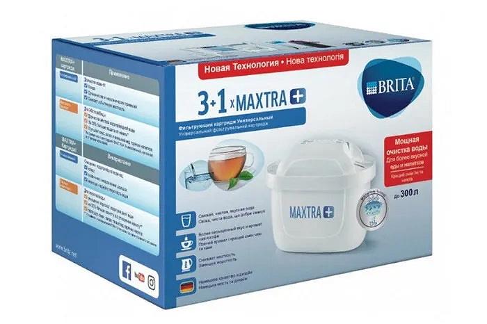 Комплект картриджей Brita Maxtra Brita Maxtra Pack 4 Maxtraplus CU PL Organic