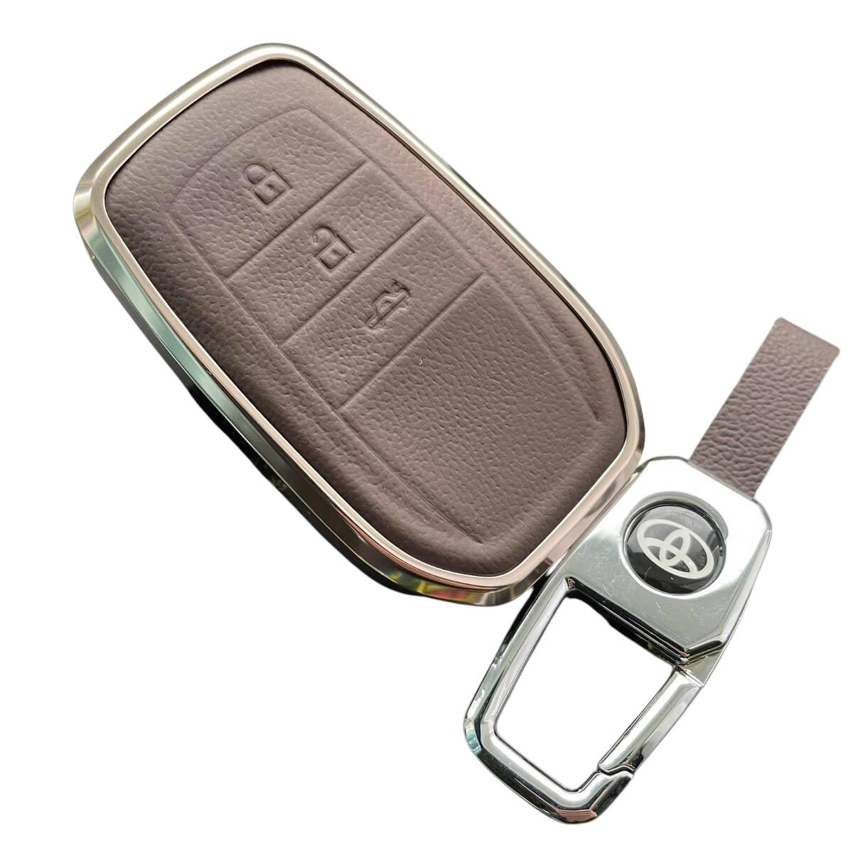 Чехол для ключа алюминиевый Toyota (to3alb3b)