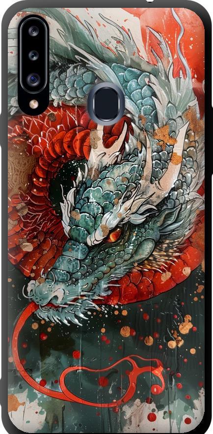 Чехол на Samsung Galaxy A20s A207F Стихия огня (6101b-1775-42517) Чехол на Samsung Galaxy A20s A207F Стихия огня (6101b-1775-42517)