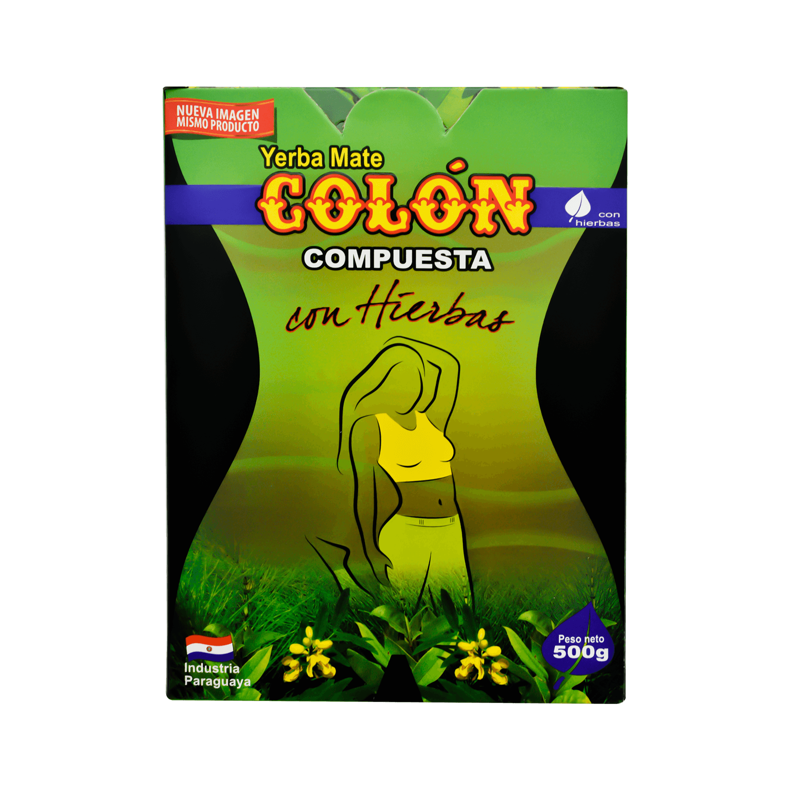 Чай мате Yerba Mate Colon 90-60-90 Silueta 500 г