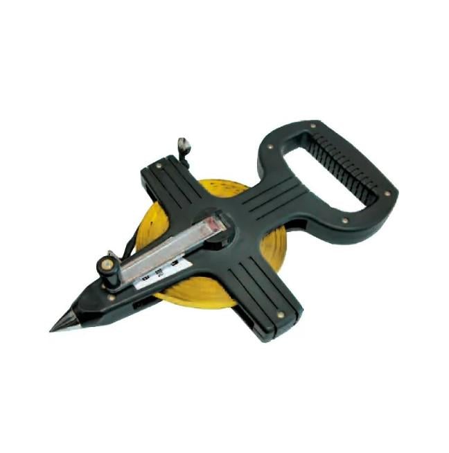 Измерительная рулетка Vago лента PVC геодезическая с держателем 50 м (20590)