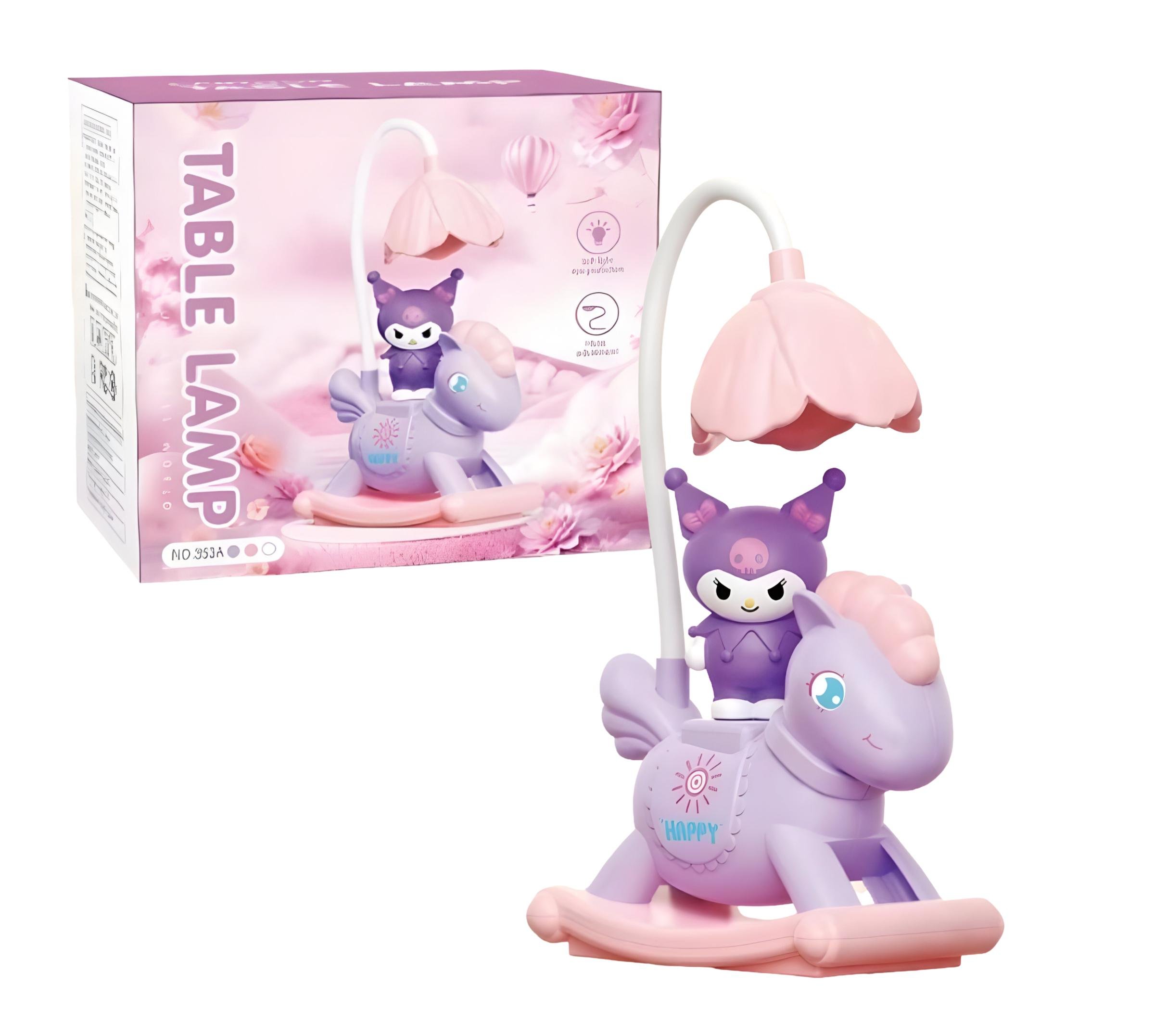 Настольная лампа Куроми Розовый (353A) - фото 2 Настольная лампа Куроми Розовый (353A) - фото 2