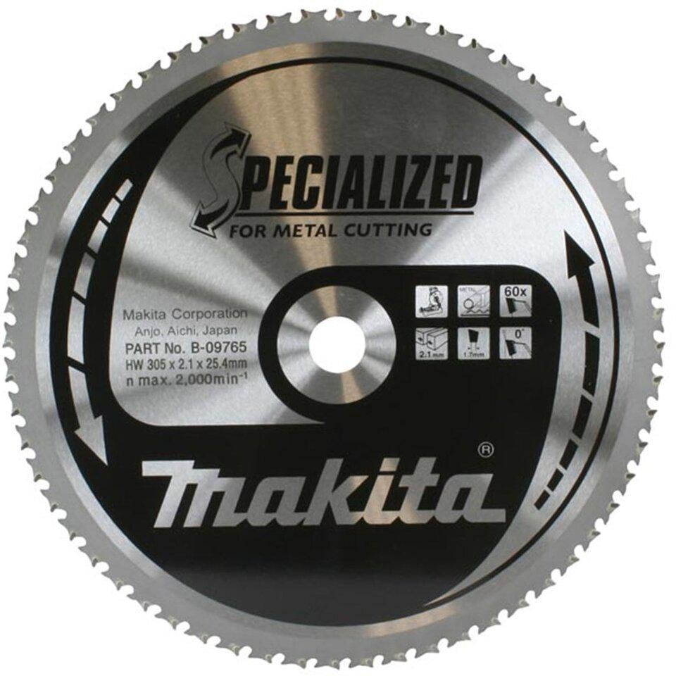 Диск пильный по металлу Makita 305х25,4 мм 60T