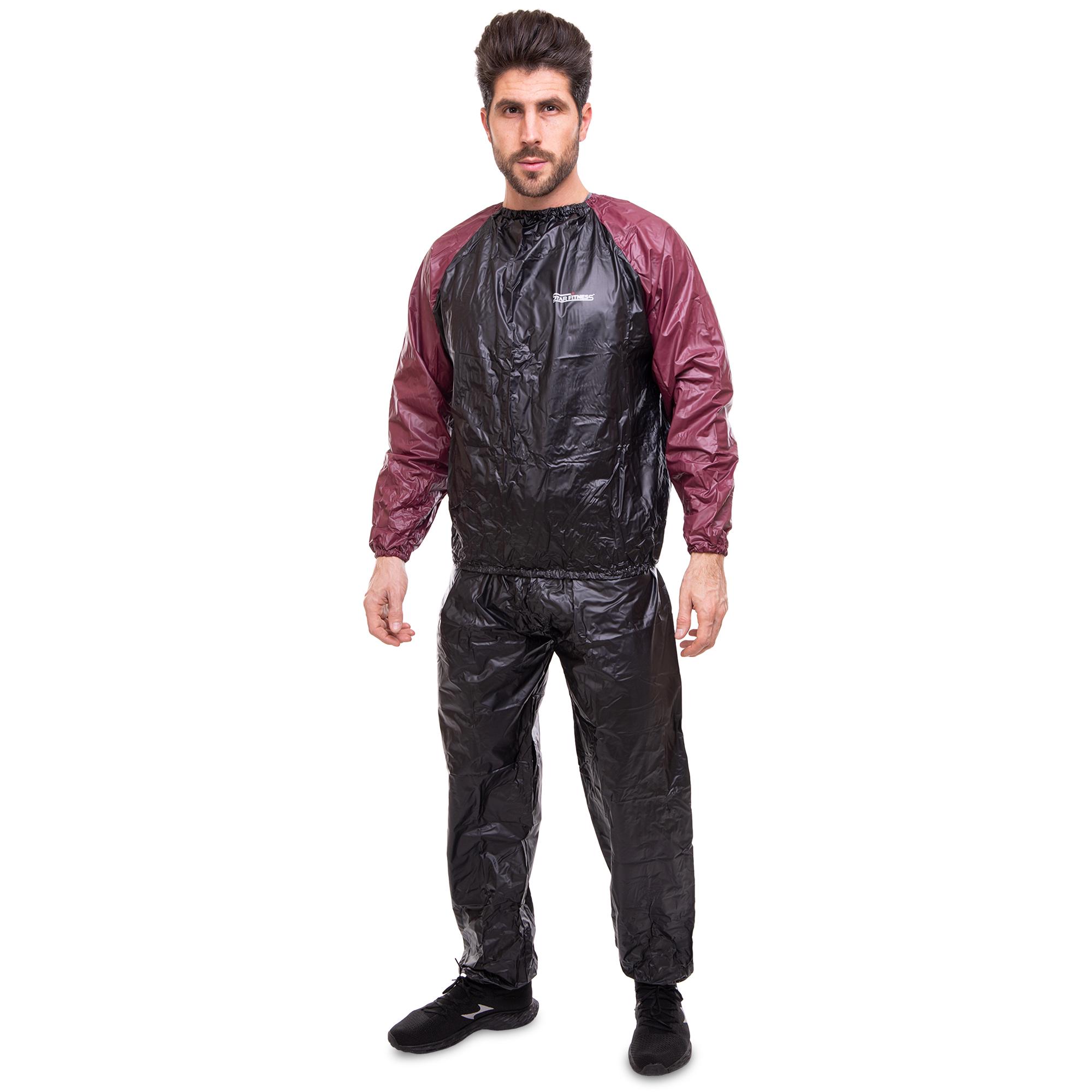 Костюм-сауна Zelart SAUNA SUIT STAR ST-4810 L-XL Темно-сірий (DR004612)