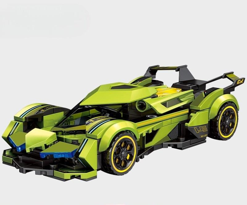 Конструктор SEMBO Famous Car Lamborghini 231 детали Зеленbй (30308542)