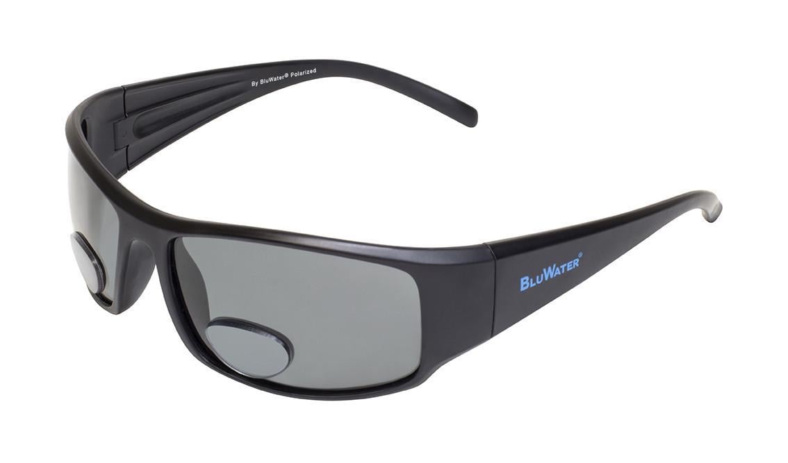Окуляри біфокальні BluWater Bifocal-1 Polarized +3,0 Сірий (4БІФ1-20П30)