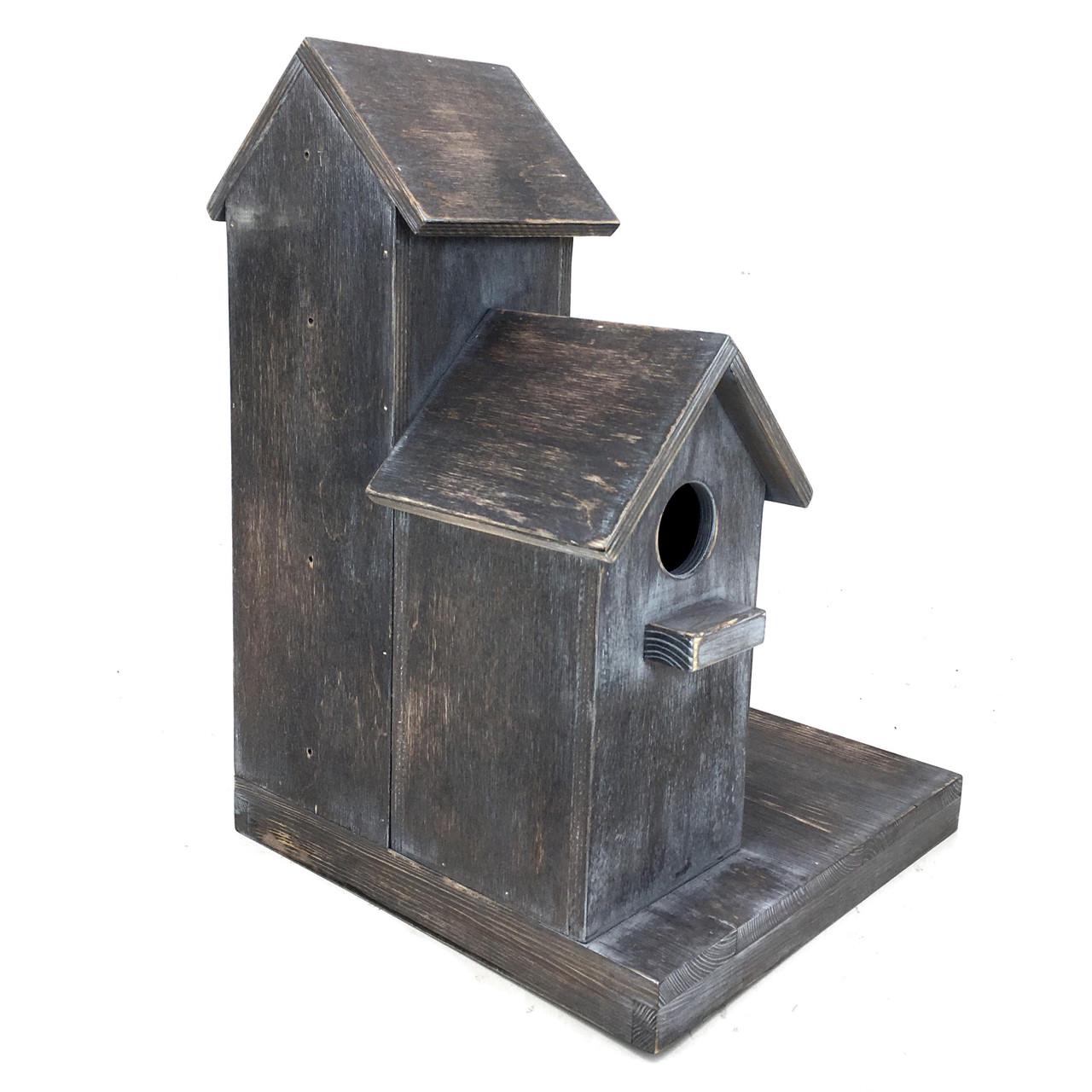 Шпаківня садова з дерева Вип Мокко (СКВ-005010) - фото 2 Шпаківня садова з дерева Вип Мокко (СКВ-005010) - фото 2