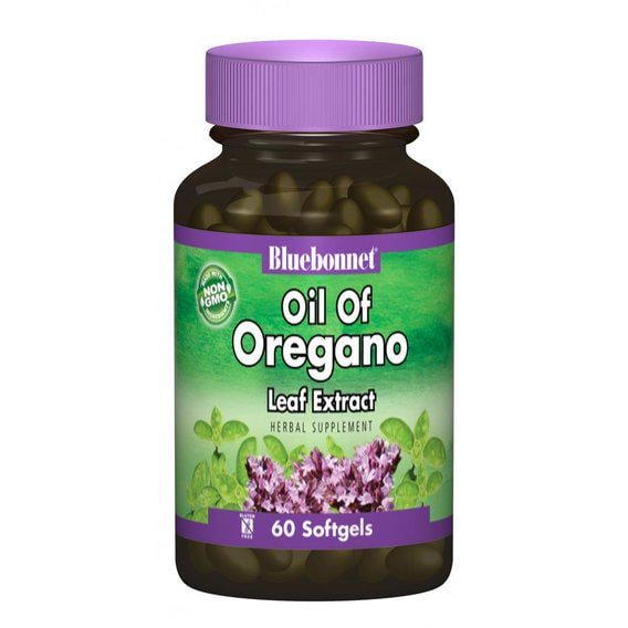 Олія Орегано Bluebonnet Nutrition Oil of Oregano Leaf Extract 60 Caps