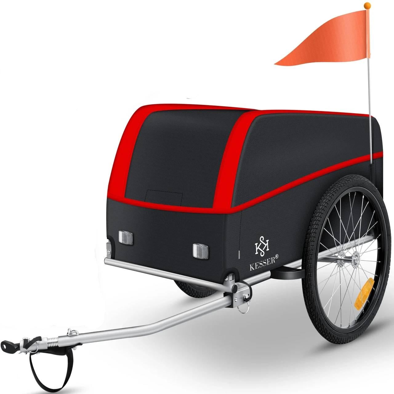 Прицеп велосипедный KESSER 120 л 77x62x60 см (4255598310604)
