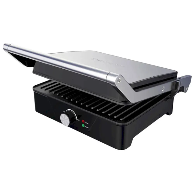 Гриль электрический контактный Luma Bella LB-58039 2200 Вт с регулятором температуры и поддоном для жира Черный (3133853390) Гриль электрический контактный Luma Bella LB-58039 2200 Вт с регулятором температуры и поддоном для жира Черный (3133853390)