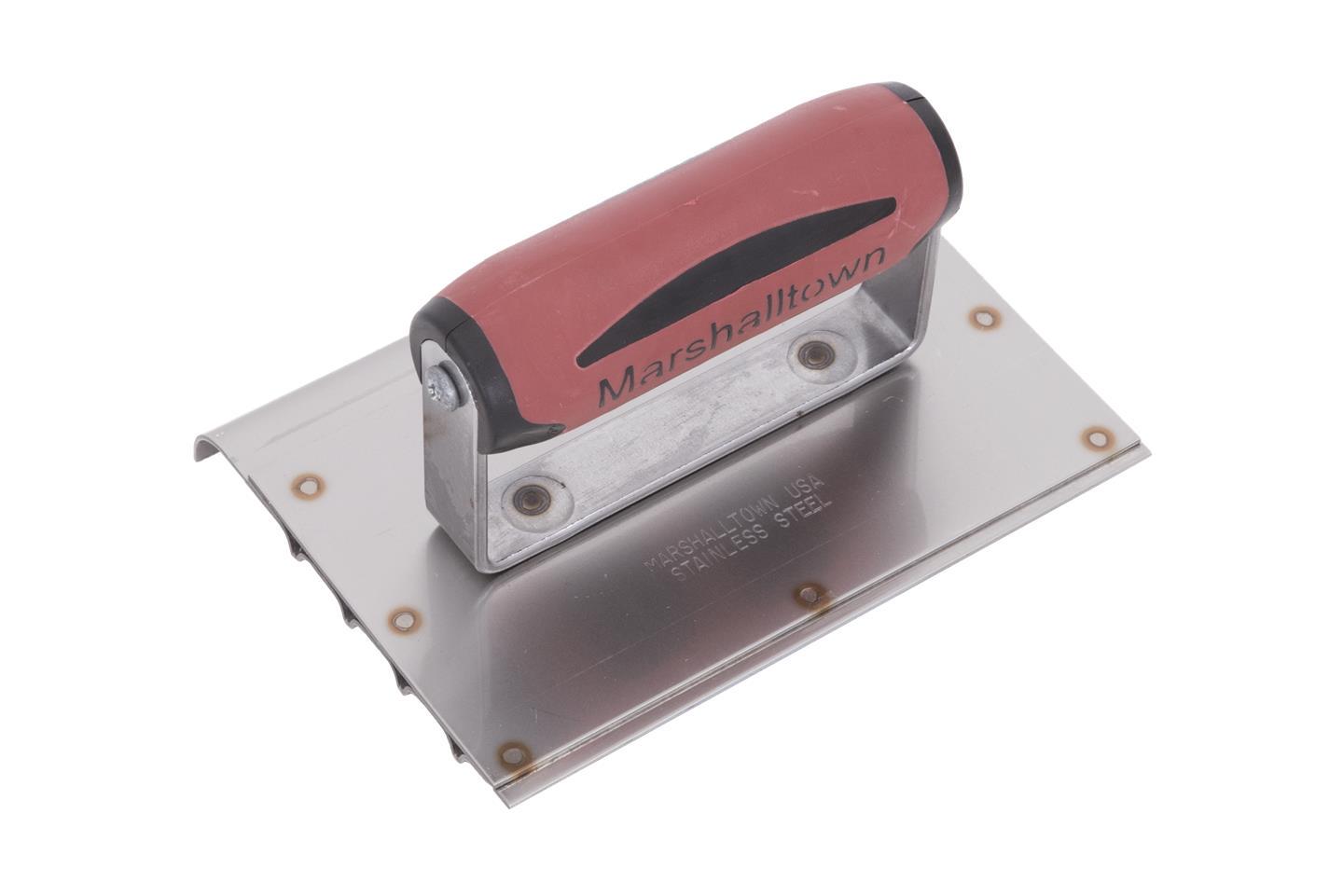 Гладилка-радіус по бетону Marshalltown QLT з нарізником канавок 152х127 мм (14280) - фото 8 Гладилка-радіус по бетону Marshalltown QLT з нарізником канавок 152х127 мм (14280) - фото 8