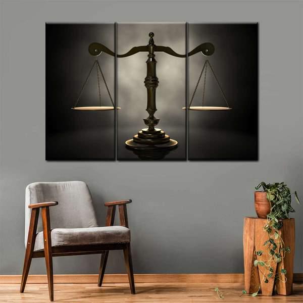 Модульная картина KIL Art Равновесие из трех частей 78x48 см (M3_M_86)