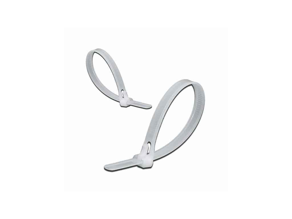 Хомут Sokol нейлоновый 3x100 100 шт. Белый (1100141) - фото 1 Хомут Sokol нейлоновый 3x100 100 шт. Белый (1100141) - фото 1