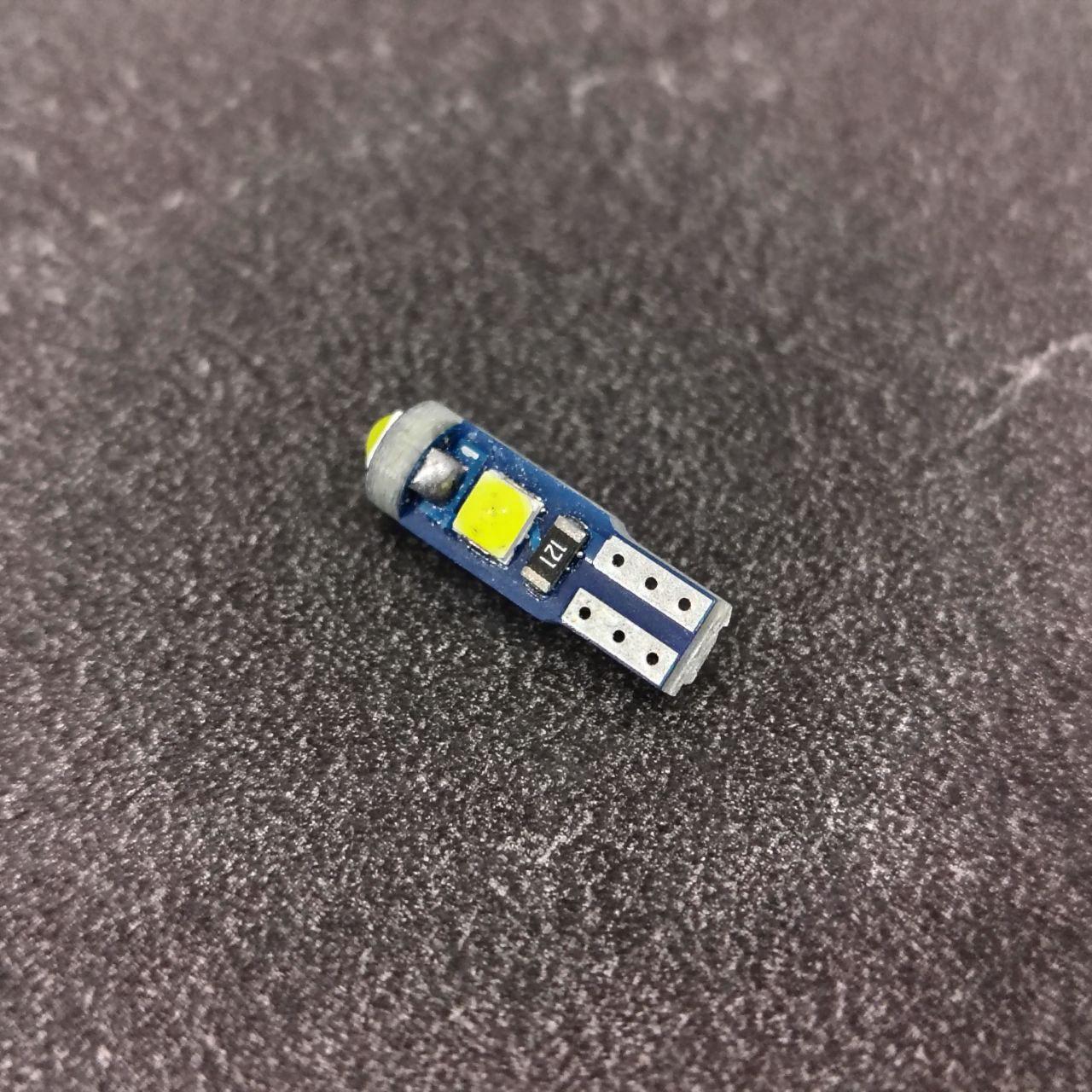 Автолампа T5 W2.3W 3SMD 3030 plus LED Белый (656STORE3) - фото 3 Автолампа T5 W2.3W 3SMD 3030 plus LED Белый (656STORE3) - фото 3