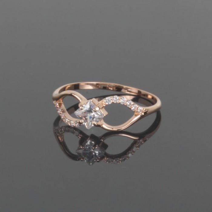 Каблучка золота з фіанітами (2248931431)