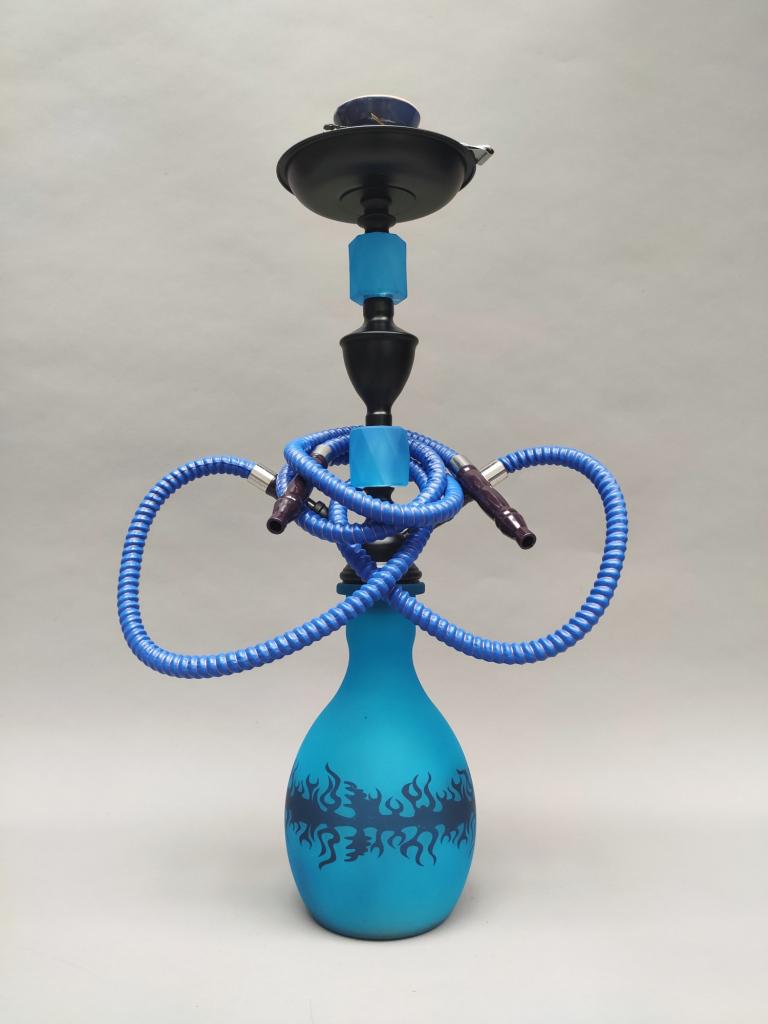 Кальян Hookah Radja на 2 персоны 53 см Blue