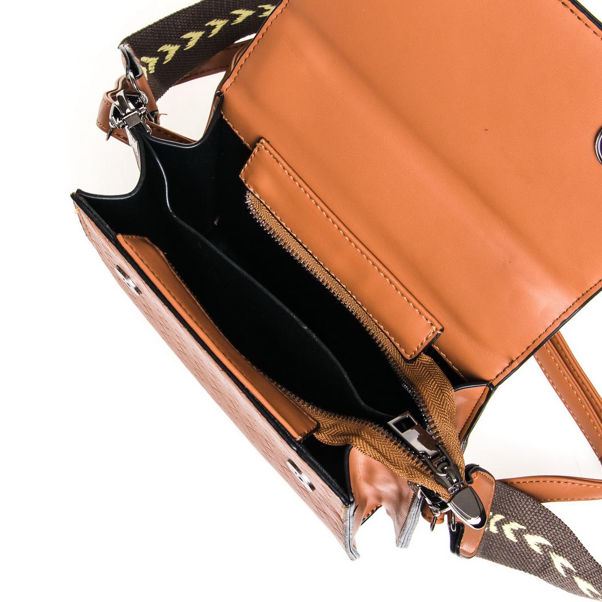 Жіноча сумочка-клатч Fashion 8984 Рудий - фото 4