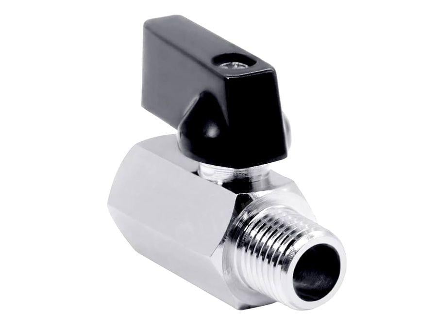 Кран шаровой Aqua-Tech с внутренней-наружной резьбой 1/8" (28458030) Кран шаровой Aqua-Tech с внутренней-наружной резьбой 1/8" (28458030)