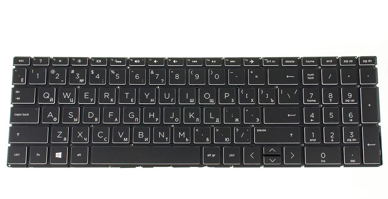 Клавиатура для ноутбука HP 255 G8 с подсветкой клавиш (L50001-251)