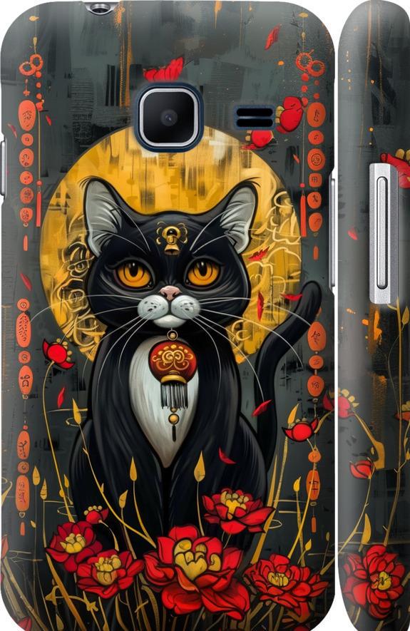 Чехол на Samsung Galaxy J1 Mini J105H China Cat (6134m-258-42517)